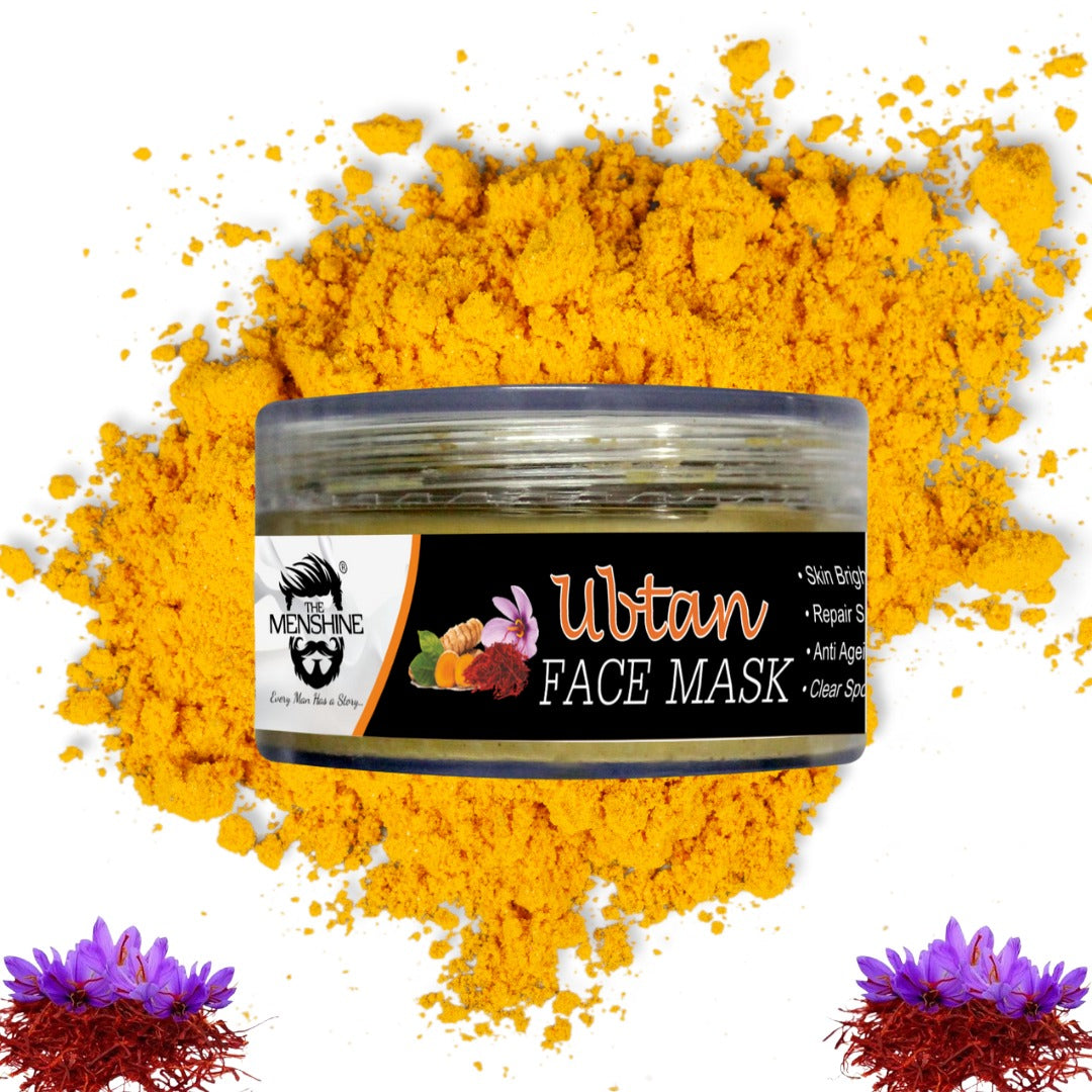 Ubtan Face Mask With Turmeric & Saffron-50gm