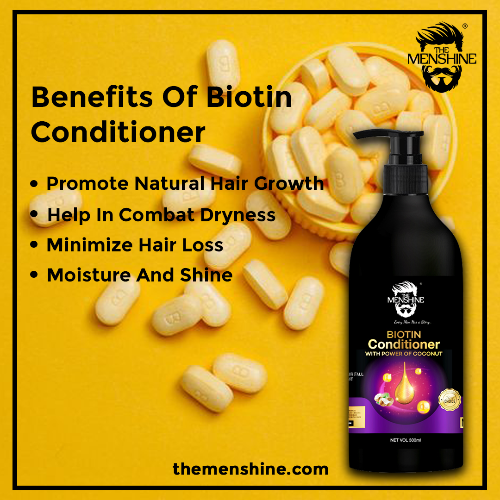 Biotin Hair Conditioner. THE MENSHINE 