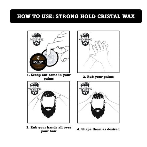 STRONG HOLD CRYSTAL HAIR WAX