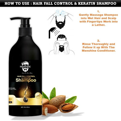 Hairfall Control & Keratin Shampoo-300ml